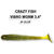 Силиконовая приманка Crazy Fish Vibro Worm 3,4 / 12-85-1-6 / Кальмар (5 шт.)