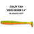 Силиконовая приманка Crazy Fish Vibro Worm 3,4 / 13-85-5d-6 / Кальмар (5 шт.)