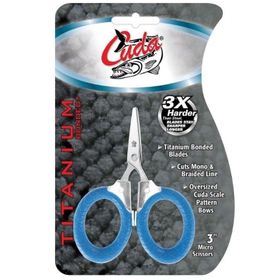 Cuda Bonded Micro Scissors Ножницы рыболовные маленькие 7,5 см
