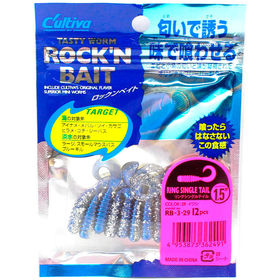Твистер Cultiva / Owner Rockn Bait Single Tail 1.5 (3,81 см) 29 (упаковка - 12 шт.)
