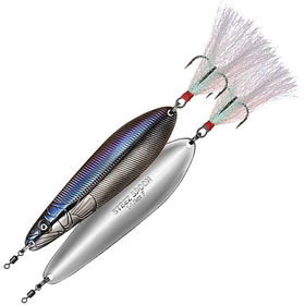 Блесна Daiwa Steez Spoon (14г) Purple Wakasagi