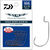Крючок Daiwa Steez Worm Hook SS SOS #1/0 (упаковка - 9шт)