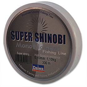 Леска Daiwa Super Shinobi 300m 0,10мм