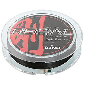 Леска плетеная Daiwa Regal Sensor (черная)