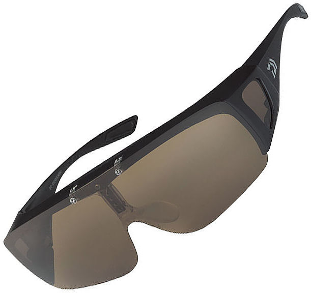 Daiwa DO 8024 Sunglasses Brown Matte Black 9884