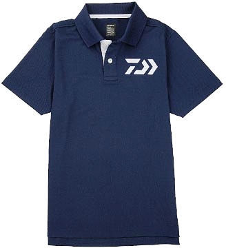 Рубашка-поло Daiwa DE-6504 Pro Shirt Navy  р.L