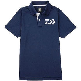 Рубашка-поло Daiwa DE-6504 Pro Shirt Navy  р.L