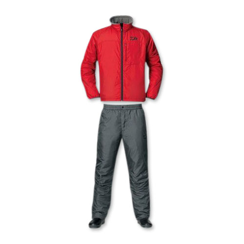 Костюм-поддёвка Daiwa Warm-Up Suit DI-5203 Black XXL Red