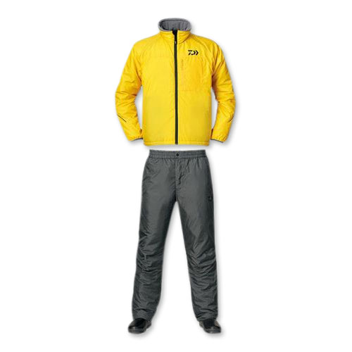 Костюм-поддёвка Daiwa Warm-Up Suit DI-5203 Black XXXXL Yellow