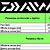 Таблица размеров Daiwa
