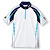 Рубашка рыболовная Daiwa Polo Short Sleeve Wicksensor DE-7604 Blue