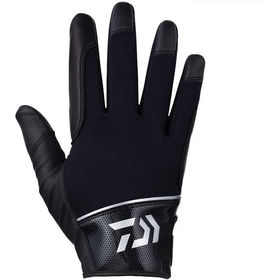 Перчатки Daiwa DG-7223W р.M (Black/Silver)