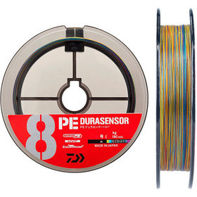 Шнур Daiwa Durasensor X8 PE 5C (multicolor) #0.6 150м 0.128мм