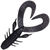 Силиконовая приманка Daiwa Jig Buddy 3 (7.6см) Black (упаковка - 6шт)