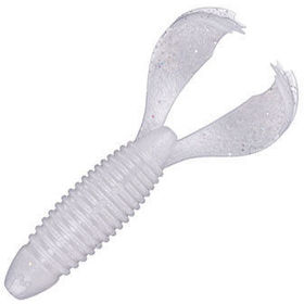 Силиконовая приманка Daiwa Rattlin Tube Kicks 3.4 (8.6см) Snow White Shrimp (упаковка - 6шт)