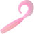 Твистер Daiwa Bait Junkie Grub 4 (10см) Pink Glow UV (упаковка - 5шт)