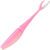 Виброхвост Daiwa Bait Junkie Jerkshad 5 (12.5см) Pink Glow UV (упаковка - 5шт)