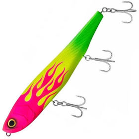 Воблер Daiwa Morethan Monster Slider 160F (51.2г) Pink Fire Banana