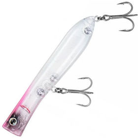 Воблер Daiwa Salty Pop 110F (20г) Pink Head Clear