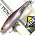 Воблер Daiwa Steez Pencil 60F (4.2г) Clear Adel Wakasagi