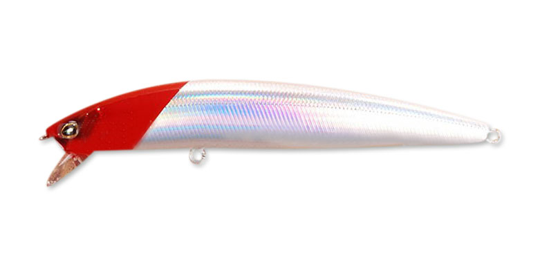 Воблер Daiwa Morethan X-Cross 120SSR Aurora Mallet Laser Metal Red Head