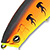 Воблер Daiwa Morethan X-Cross 95SSR (12 г) Fishycat Fire Tiger (04848057)