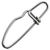 Застежки Daiwa SW-Snap X Rock FF L VP (упаковка - 25шт)