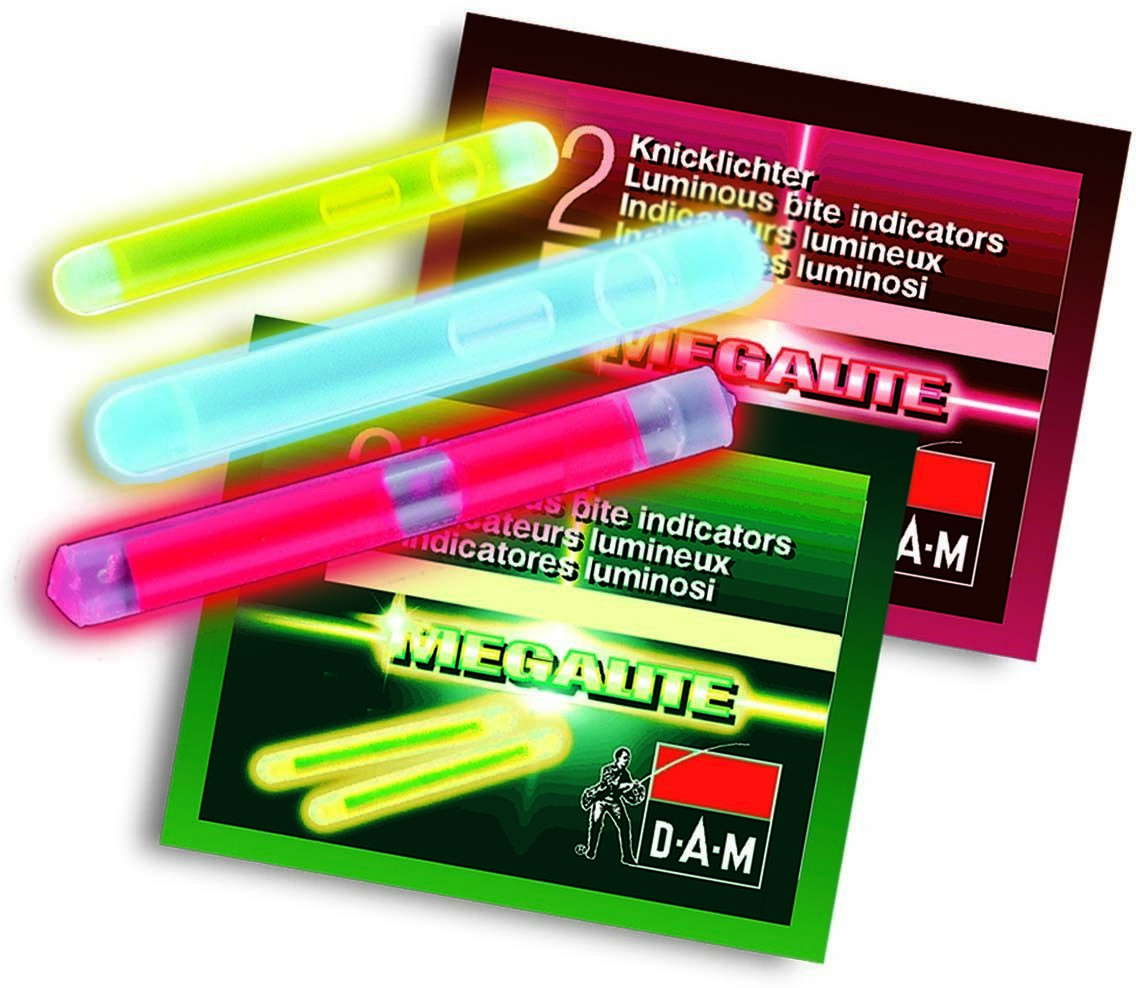 Светлячки DAM MEGALITE Chemical Lights - 4.5mm / 2 шт., Цвет: Синий