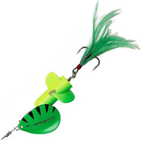 Блесна DAM Effzett Rattlin Spinners №5 цв. Fluo Yellow/Green