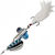 Блесна DAM Effzett Rattlin Spinners №5 цв. Silver-Blue