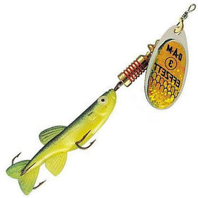 Блесна DAM Effzett Spinner Minnow (3г) Yellow Black