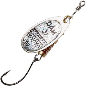 Блесна DAM Effzett Spinner Single Hook (4г) Reflex Silver