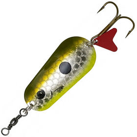 Блесна DAM Effzett Standart UV Active (60г) Olive/Silver UV