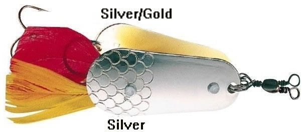 Блесна DAM Effzett Weedless Spoon 16гр - Silver/Silver