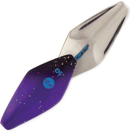 Блесна DAM Effzett Pro Trout Inline Spoon (2.8г) Purple Black UV