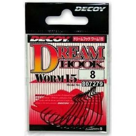 Офсетные крючки Decoy Worm 15 Dream Hook #8 (9)