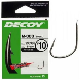 Крючок Decoy M-003 Speed #10 (упаковка)