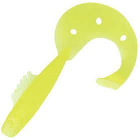 Твистер Delalande Looba (9см) Fluo yellow-16 (упаковка - 5шт)