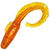 Твистер Delalande Sking (8см) Orange glitter-25 (упаковка - 5шт)