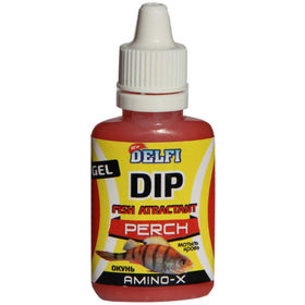 Аттрактант зимний Delfi Dip Winter Gel (20мл) Perch (окунь, аромат мотыль, кровь)
