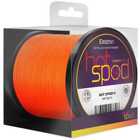 Леска Delphin HotSPOD 4 Line 300м 0.14мм (Fluo Orange)