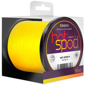 Леска Delphin HotSPOD 4 Line 300м 0.14мм (Fluo Yellow)