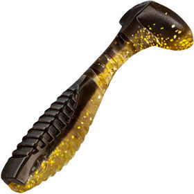 Виброхвост Delphin Karma Uvs (10см) Mud Gold (упаковка - 5шт)