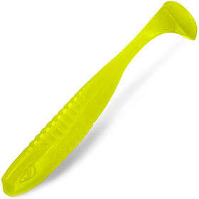Виброхвост Delphin Zandera Uvs (10см) Yella (упаковка - 5шт)