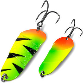 Блесна Delphin Stepz StripSCALE Hook №2 (10г) Perchy