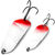 Блесна Delphin Stepz StripSCALE Hook №2 (10г) Red End