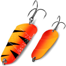 Блесна Delphin Stepz StripSCALE Hook №2 (10г) Tigera