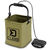 Мягкое ведро с веревкой Delphin Cubo Folding Bucket 5l+5m