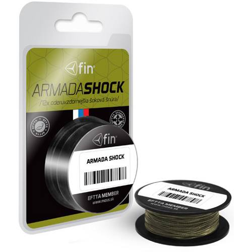 Снаг-Шок лидер плетеный FIN ARMADA SHOCK LEADER, 0.18мм