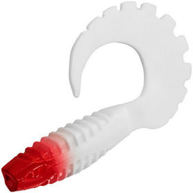 Твистер Delphin Twista Uvs (8см) Red Face (упаковка - 5шт)
